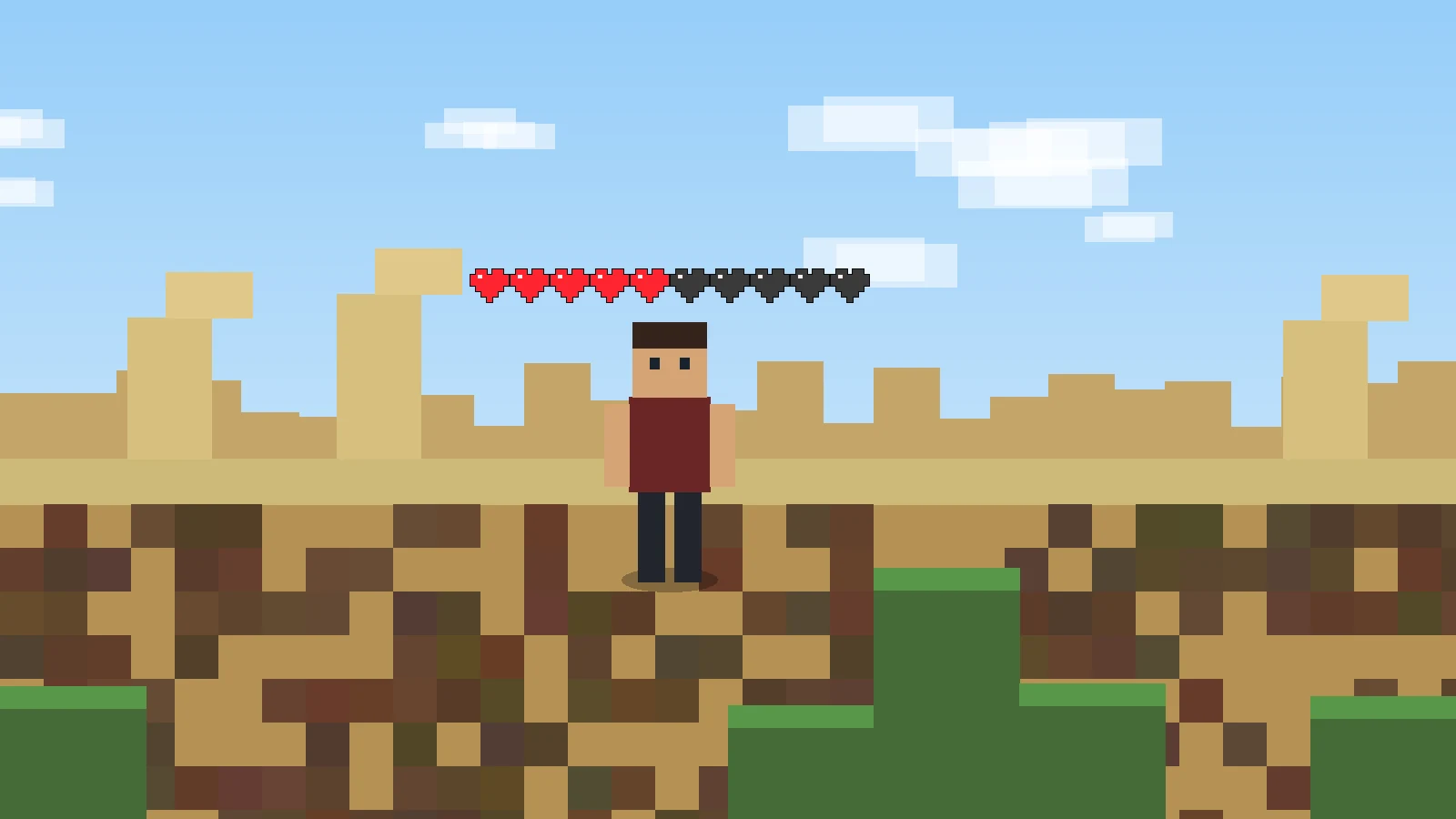 Gameplay-style Player Health Indicator Mod visual related to Player Health Indicator Mod 1.8.9: Why the Original Project Is Not an Exact Match
